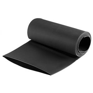 lot 3008 image: uxcell Heat Shrink Tubing, 80mm Dia 128mm Flat Width 21 Rate Shrinkable Tube Cable Sleeve 1m - Black - Retail $10