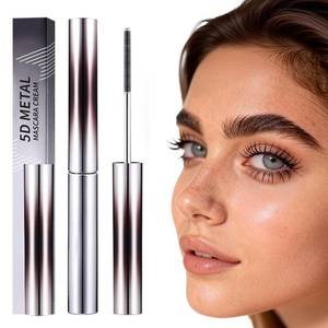 lot 3016 image: Iron Wand Mascara, 5D Curling Eyelash Iron Mascara with Washable Metal Wands, Waterproof Mascaras Black Volume and Length, Long-lasting Smudge Proof Mascaras for Lengthening Volumizing Eyelashes (1)&nbsp