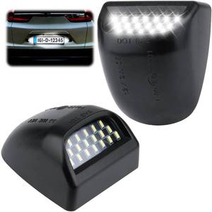 lot 3039 image: BFXM 1 PC License Plate Light, Full LED Tag Lights, 6500K White Lamp Assembly Replacement, Compatible for Chevy Silverado 1500 2500 3500 Suburban Tahoe GMC Sierra Yukon XL for Escalade - Retail $8