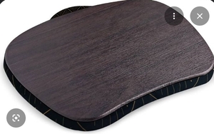 lot 3080 image: Jasenna Lap Laptop Desk - Portable Lap Desk with Pillow Cushion, Fits up to 15.6 inch Laptop for Home Office Students Use as Computer Laptop Stand, Book Tablet(1-Dark Grey) - Retail $30
