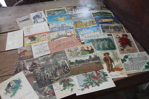 lot 1149 image: Lot of Antique 1940s Post Cards & More