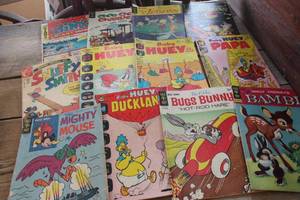 lot 1155 image: 12 Vtg. Comic Books. Jetsons, Bambi & More