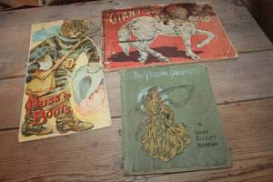lot 1159 image: Antique Books one is copyright 1914