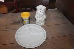 lot 1212 image: Vtg. Toby Jug Pitcher and More