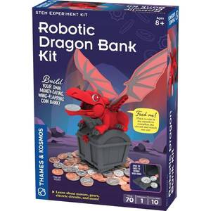 lot 16726 image: Thames & Kosmos Robotic Dragon Bank Kit - Retail $17