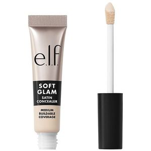 lot 16782 image: e.l.f. Soft Glam Satin Concealer - 10 Fair Cool - 0.21 fl oz Medium Coverage, Paraben-Free, Vegan - Retail $6