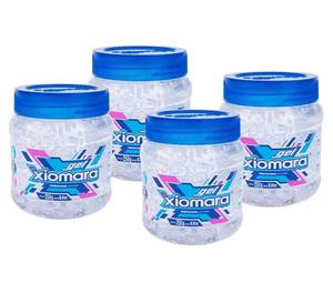 lot 16831 image: Professional Hair Styling Gel with Vera Long-lasting Hold, Clear, Aloe, 4 Pack of 8.80 Oz Jars - Retail $8