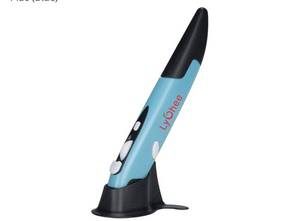 lot 16837 image: Wireless Optical Pocket Pen Mouse, 2.4GHZ USB Wireless Optical Pen Mouse 80012001600 DPI Adjustable Handwriting Mini Mice for PC Laptop Notebook Computer Mac (Blue) - Retail $13
