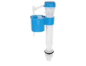 lot 16843 image: Toilet Fill Valve Replacement Kit, Silent Abs Water Tank Inlet Valve, Fits Most Toilets, Blue, 10.03 X 3.74 X 2.28 Inches - Retail $19