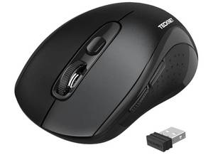 lot 16888 image: Bluetooth Mouse (BT 5.03.02.4Ghz), 6-Level 4000 DPI Wireless Mice for Laptop, 2-in-1 Ergonomic Computer Portable PC Mouse, Silent Mouse with USB Receiver for WindowsMacPCNotebook - Retail $15