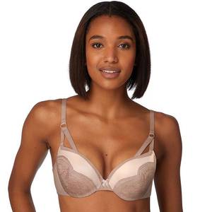 lot 16947 image: Women��s Maidenform DM9900L Love the Lift Push Up & In Strappy Lace Demi Bra (Evening BlushCream 34B) - Retail $67