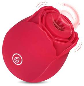 lot 16955 image: Rose Toy Sucking Vibrator for Women �� Premium Rose Sex Toy with Multiple Sucking & Vibrating Modes for Pleasure �� Sucking Sex Toy Clitoral Stimulator, G-Spot,Nipple Vibrator for Intense Fun and Much.. - Retail $13