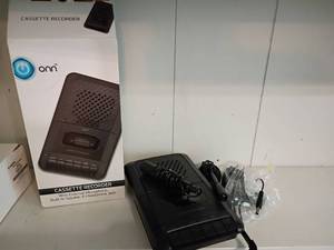 lot 1206 image: ONN Cassette Recorder
