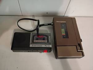 lot 1207 image: Dictaphone and Cassette Recorder