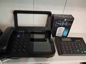 lot 1215 image: Clear Captions Telephone, Super Phone Ringer and Talking Calculator
