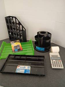 lot 1223 image: Office Organizers, Calculator and More