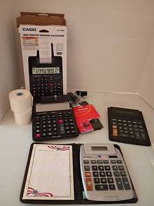 lot 1224 image: Casio Mini Calculator NIB, plus Other Calculators