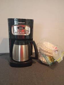 lot 1532 image: Cuisinart Coffee Maker with Filters
