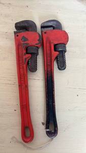 lot 4004 image: Two 10 inch Wrenches