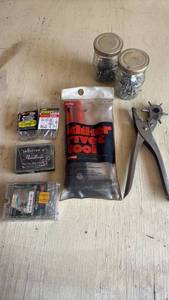 lot 4103 image: Rivets, Punch Pliers and more