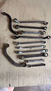 lot 4112 image: Mixed Brand Box End Wrench Set