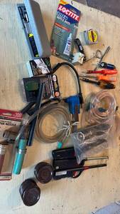 lot 4134 image: Screw Driver, Lighters, Hose and more