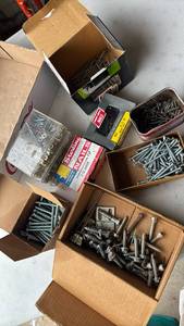 lot 4214 image: Lag Bolts, Bolts, Screws and More