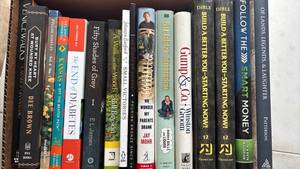 lot 4224 image: Mixed Book Collection Including Self-Help, Fiction, and Reference Books