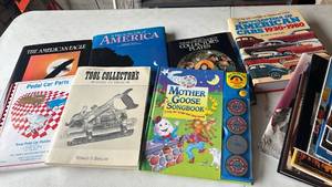 lot 4228 image: Mixed Book Collection with Reference Guides and Sound Books