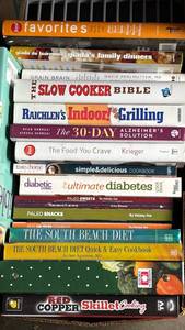 lot 4233 image: Mixed Cookbook Collection - Cooking, Diet, and Recipe Books