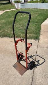 lot 4302 image: 4 Wheel Wonder Hand Truck Dolly Cart