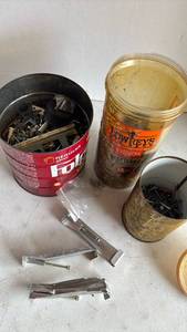lot 4319 image: Assorted Garage Stuff with Nails, Screws and more
