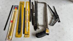 lot 4320 image: Hacksaw with Blades and more