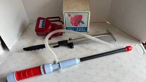 lot 4335 image: Nitto Baby Duster Handheld Vacuum with Telescopic Hose and Accessories