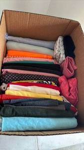 lot 4345 image: Another box of Fabric