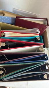 lot 4346 image: Photo Albums and Three Ring Binders