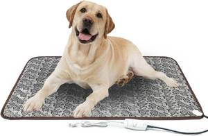 lot 544 image: Pet Heating Pad for DogsCats, 34x21, Waterproof, Adjustable Temp