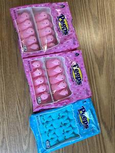lot 627 image: Three packages of 15 marshmallow peeps these make perfect s mores