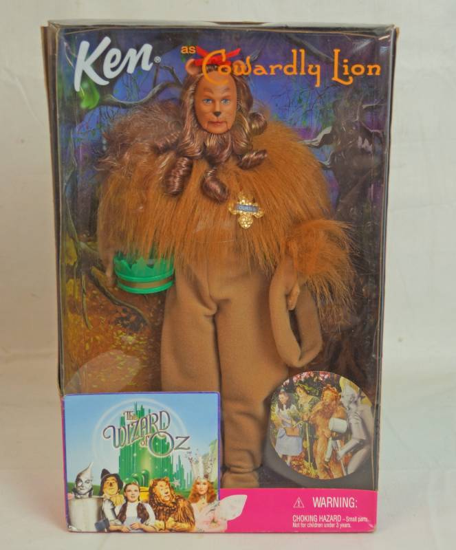 lot 6219 image: The Wizard of Oz - Barbie Collector  - NEW IN BOX Ken as Cowardly Lion - HTF NICE