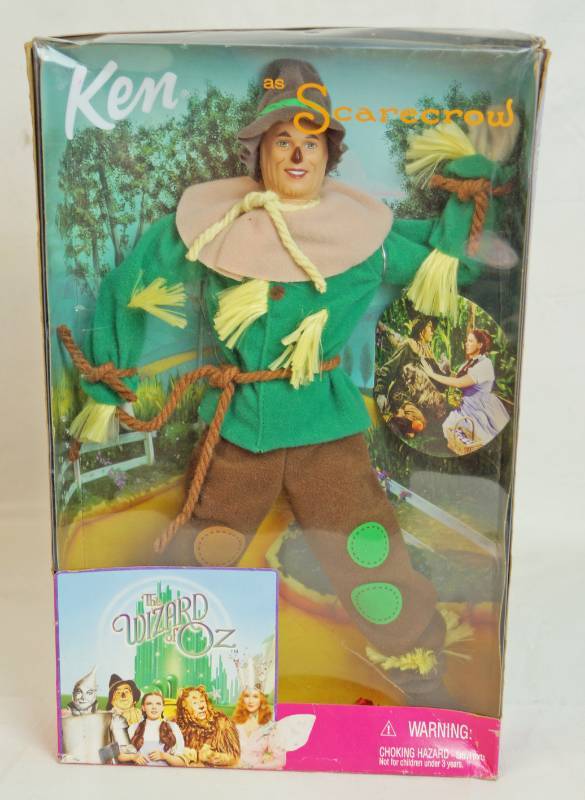 lot 6221 image: The Wizard of Oz - Barbie Collector  - NEW IN BOX Ken as Scarecrow - HTF NICE