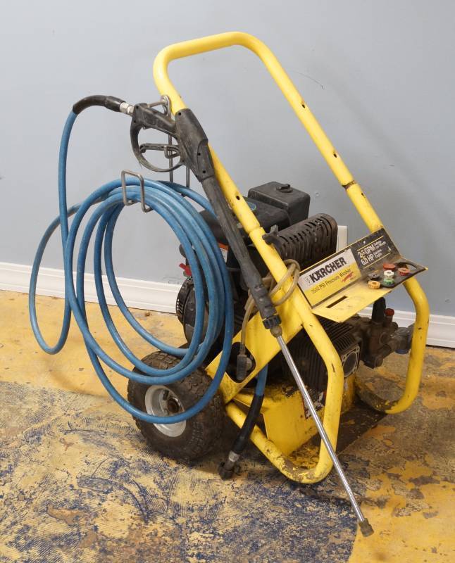 lot 1381 image: Power Washer - KARCHER M# HD 2500 HK - 2500 MAX PSI - 2.5 MAX GPM