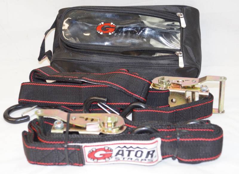 lot 5021 image: Set of 2 - GATOR STRAPS - Brand new in carrying bag - NICE