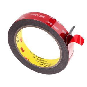 lot 3173 image: Double Sided Tape 0.79 x 15.4Ft Heavy Duty Mounting Tape Made of 3M Strong Adhesive Waterproof Foam Tape for Automotive Interior Exterior Use and Home Office Deco Use - Retail $15