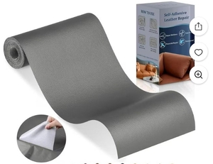 lot 3209 image: Self Adhesive Leather Repair Patch Kit  - Retail $15