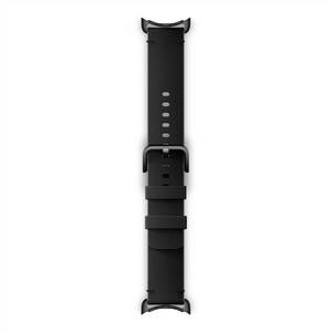 lot 3324 image: Google Pixel Watch Crafted Leather Band - Obsidian - Large - Retail $80