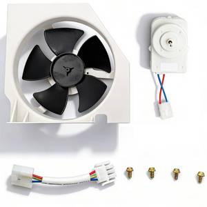 lot 3451 image: 5303918774 Condenser Fan Motor Fit for Kenmore Frigidaire Crosley Refrigerators FRS6KR5JSB0 FRT17G5CSBC FRT18IL6DWP Replace 240334001 240397101 240525401 241681101 - Retail $48