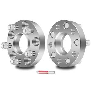 lot 3536 image: ECCPP 2PCS 25mm (1) Hubcentric Wheel Spacers 5x120mm to 5x120mm 5 Lug 72.6mm Fits for BMW E60 Wheel spacers E82 E88 E90 E91 E92 E93 E31 E61 Z4 E52 Extended Lug Bolts 12x1.5 - Retail $40