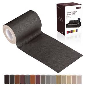 lot 3589 image: Leather Repair Patch Tape, Dark Brown 3 x 61 Inches Self Adhesive Leather Repair Kit for Furniture, Car Seat,Vinyl Leather Repair Kit for Office Chairs, Couch, Sofa, Luggage&nbsp