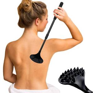 lot 3630 image: EASACE Back Scratcher for Women Men Extendable with Strong ABS Massage Head, 21inch Body Scratcher for Adults - Pets Compact - Retractable Black&nbsp&nbsp