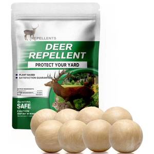 lot 3664 image: AMDEIUR Deer Repellent for Plants, Rabbit Repellent Outdoor, Deer Deterrent for Yard, Bunny Repellent, Deer Away, Keep Rabbits Out of Your Garden, Safe for Family, Pets and Plants, 8 Packs - Retail $28